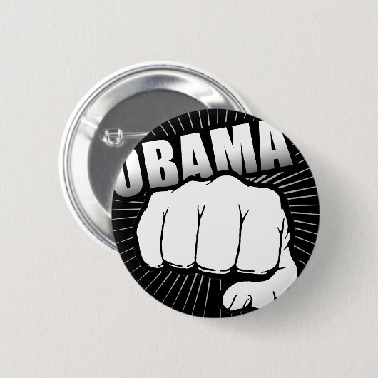 Obama-pomp Ronde Button 5,7 Cm (Voorkant /achterkant)