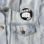 Obama-pomp Ronde Button 5,7 Cm (In situ)