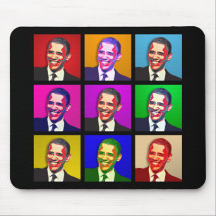 Obama Pop Art Style Muismat