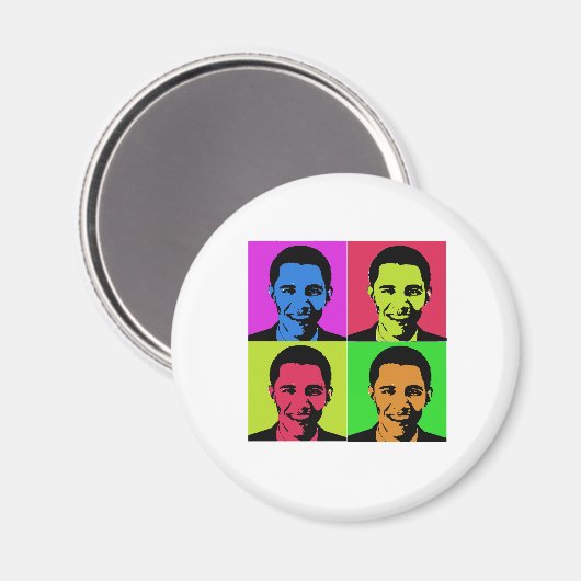 Obama Portrait Magneet (Voorkant / Achterkant)