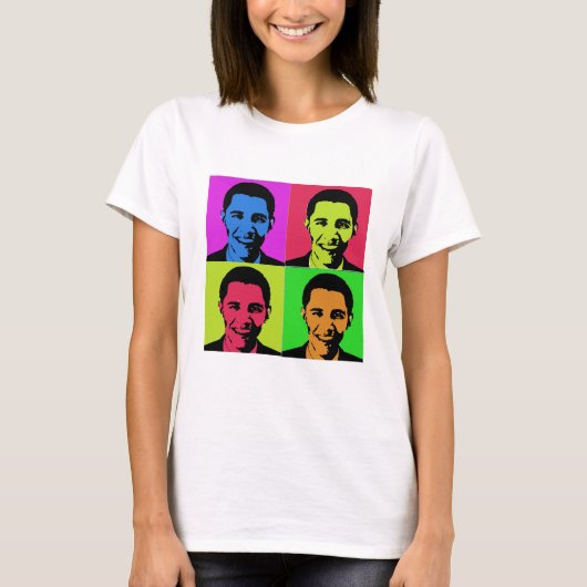 Obama Portrait T-shirt (Voorkant)