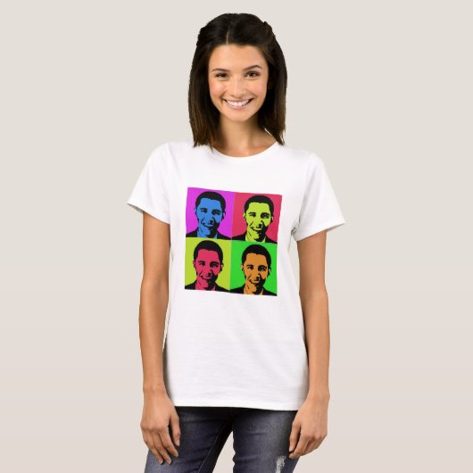 Obama Portrait T-shirt (Voorkant volledig)