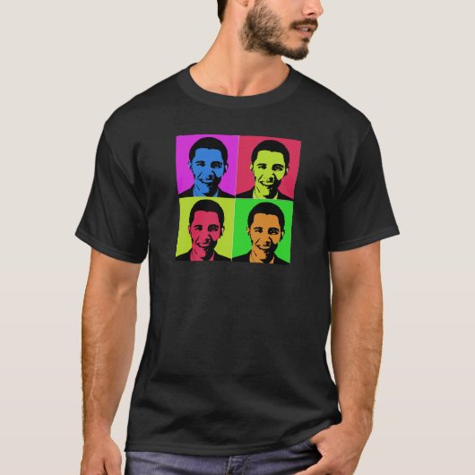 Obama Portrait T-shirt (Voorkant)