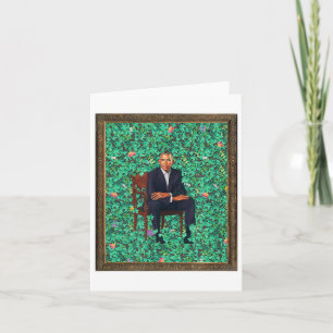 Obama Portret T-shirt Kaart