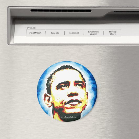 Obama Portretmagneet Logo Magneet (Insitu (Vaatwasser))