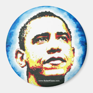 Obama Portretmagneet Logo Magneet