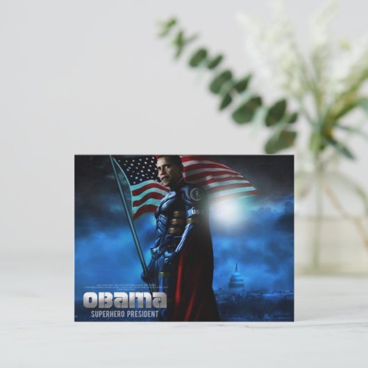 OBAMA POST CARD BRIEFKAART (Staand voorkant)