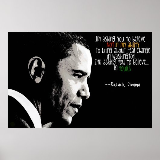 Obama Poster (Voorkant)
