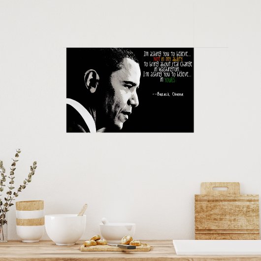 Obama Poster (Keuken)