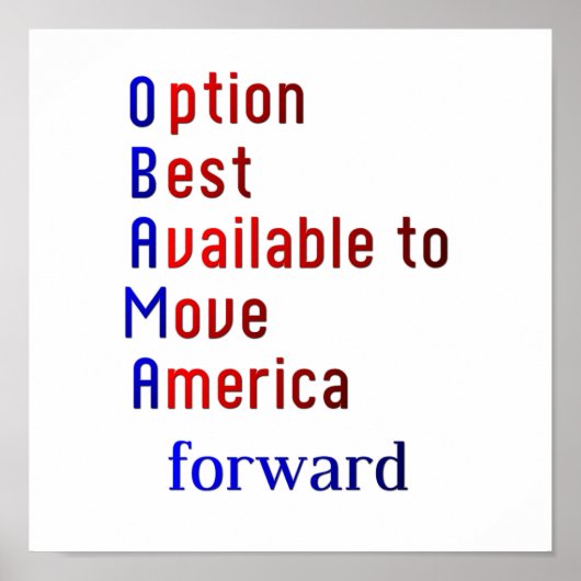Obama Poster (Voorkant)