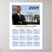 Obama Poster - 2009 Muurkalender (Voorkant)