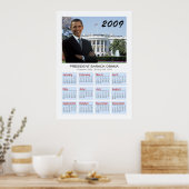 Obama Poster - 2009 Muurkalender (Keuken)