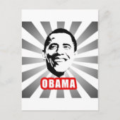 Obama Poster Briefkaart (Voorkant)