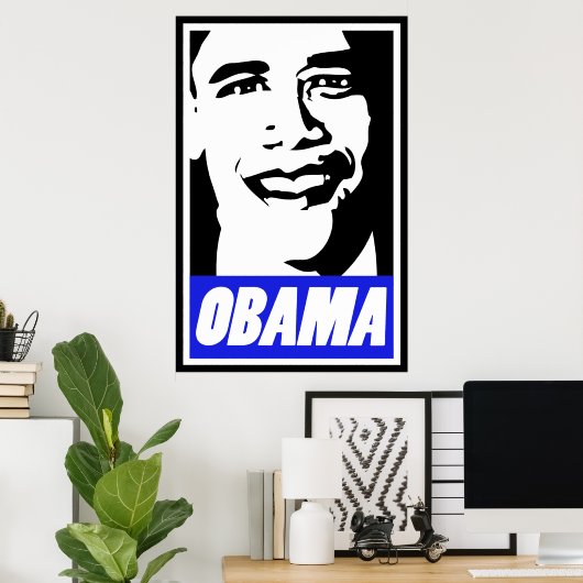 OBAMA-POSTER POSTER (Thuiskantoor)