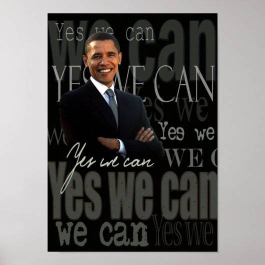 Obama-poster Poster (Voorkant)