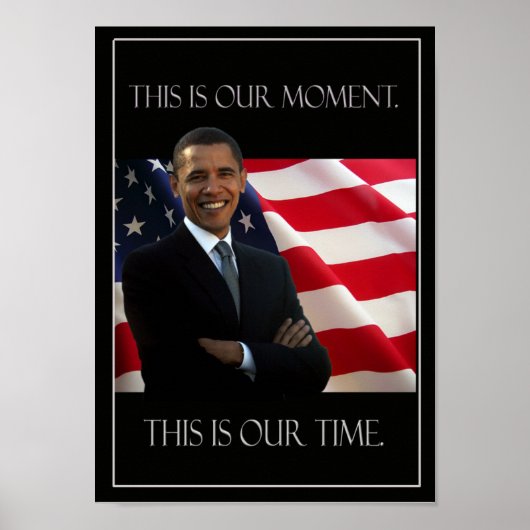 Obama-poster Poster (Voorkant)