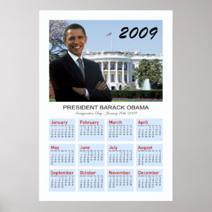 Obama Poster - Wall Calendar 2009