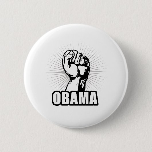 OBAMA POWER RONDE BUTTON 5,7 CM (Voorkant)