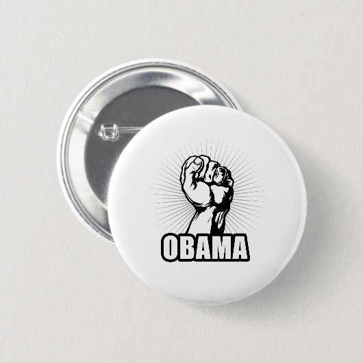 OBAMA POWER RONDE BUTTON 5,7 CM (Voorkant /achterkant)