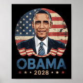 Obama President 2028 Obama _17 Poster (Voorkant)