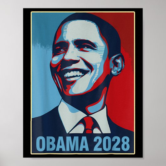 Obama  President 2028 Obama _18 Poster (Voorkant)