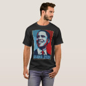 Obama President 2028 Obama _27 T-shirt (Voorkant volledig)