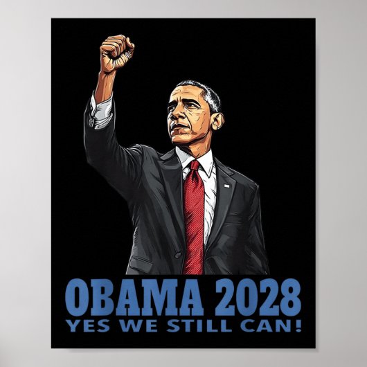 Obama President 2028 Obama 6 Poster (Voorkant)