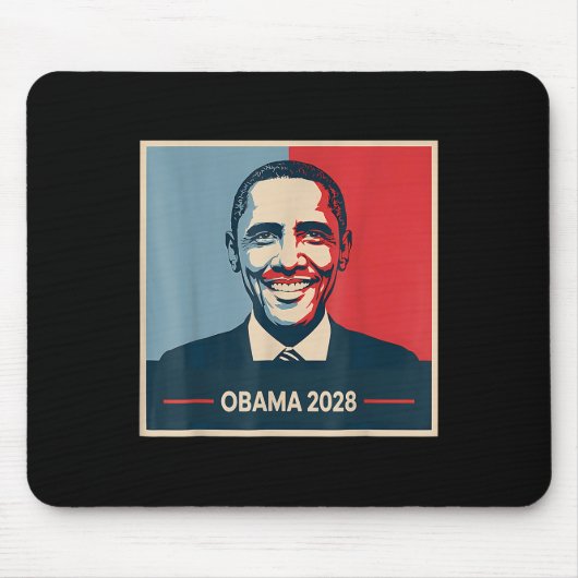 Obama President 2028 Obama Muismat (Voorkant)