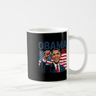 Obama  President 2028 Obama Retro Flag Amer Koffiemok