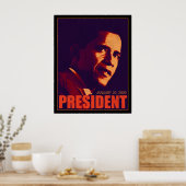 Obama President Poster (Keuken)