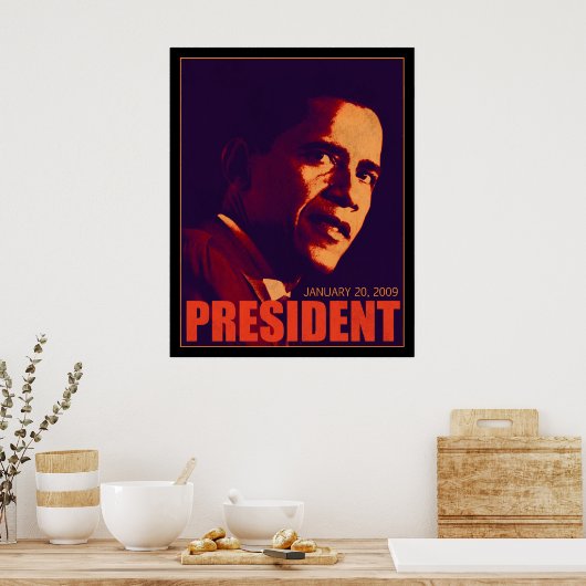 Obama President Poster (Keuken)