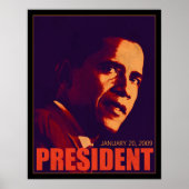 Obama President Poster (Voorkant)