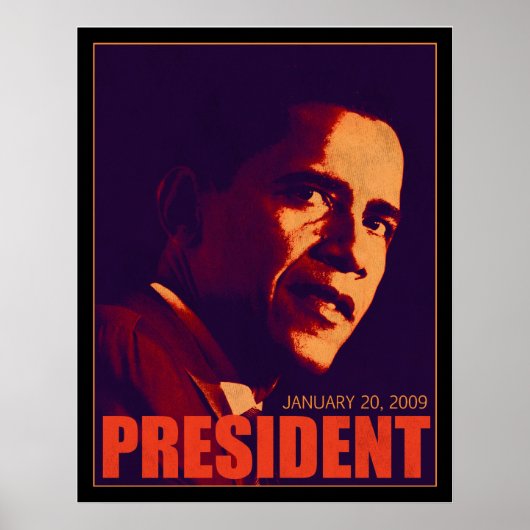 Obama President Poster (Voorkant)
