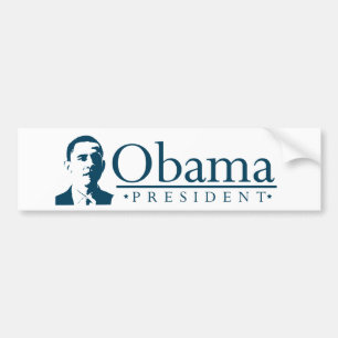 Obama Presidentiële portretBumpersticker Bumpersticker
