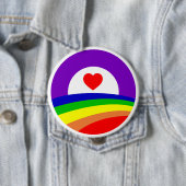 Obama Pride Button (In situ)