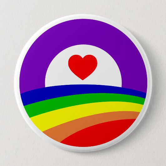 Obama Pride Button (Voorkant)