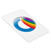 Obama Pride-Button Magneet (Rechterzijde)