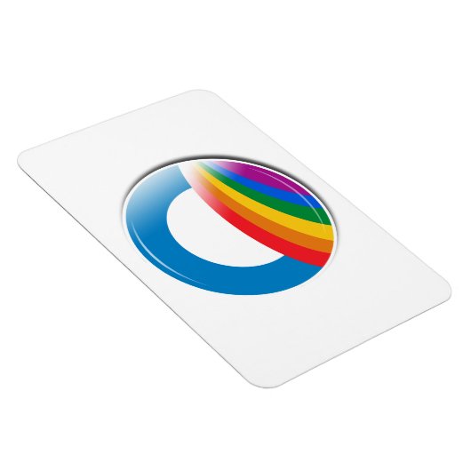 Obama Pride-Button Magneet (Rechterzijde)