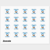 OBAMA PRIDE RONDE STICKER (Vel)