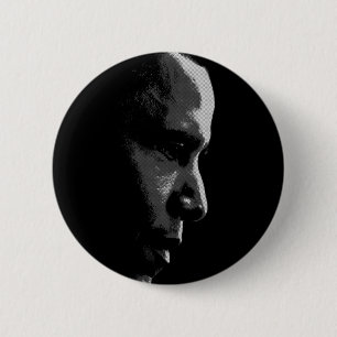 Obama Profile Pin Ronde Button 5,7 Cm