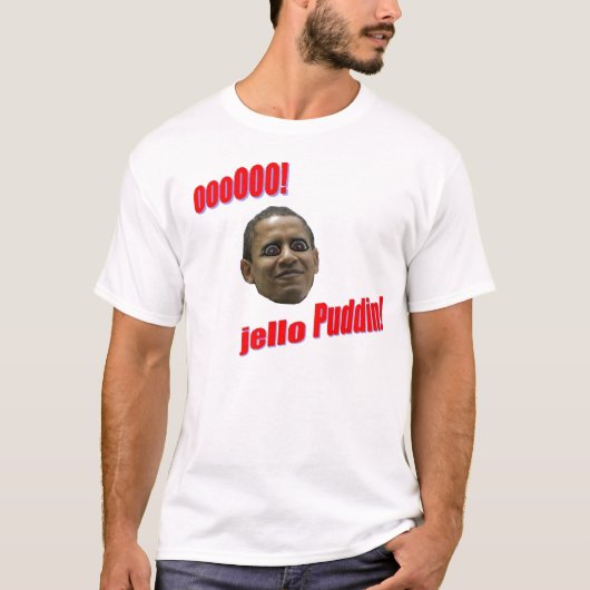 Obama Puddin T-shirt (Voorkant)