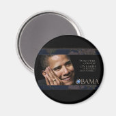Obama Quote Magneet (Voorkant / Achterkant)