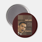 Obama quote magneet (Voorkant / Achterkant)