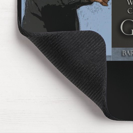 Obama Quote Muismat (Hoek)