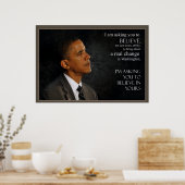 Obama Quote Poster (Keuken)