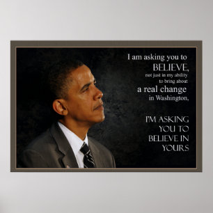 Obama Quote Poster