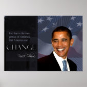 Obama Quote Poster (Voorkant)