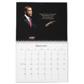 Obama Quotes - Gepersonaliseerd Kalender (Mar 2027)