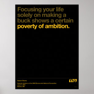 Obama Quotes Poster