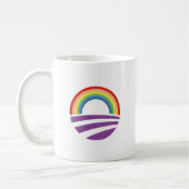 Obama Rainbow Koffiemok (Links)